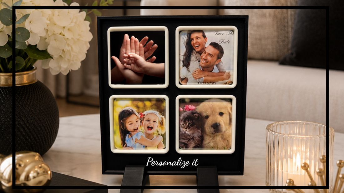 Black Square Photo Frame